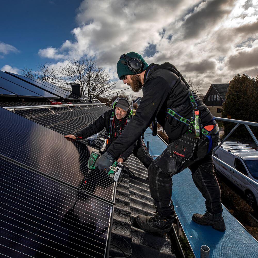 solpaneler via IG Elektriska en del av Elkedjan