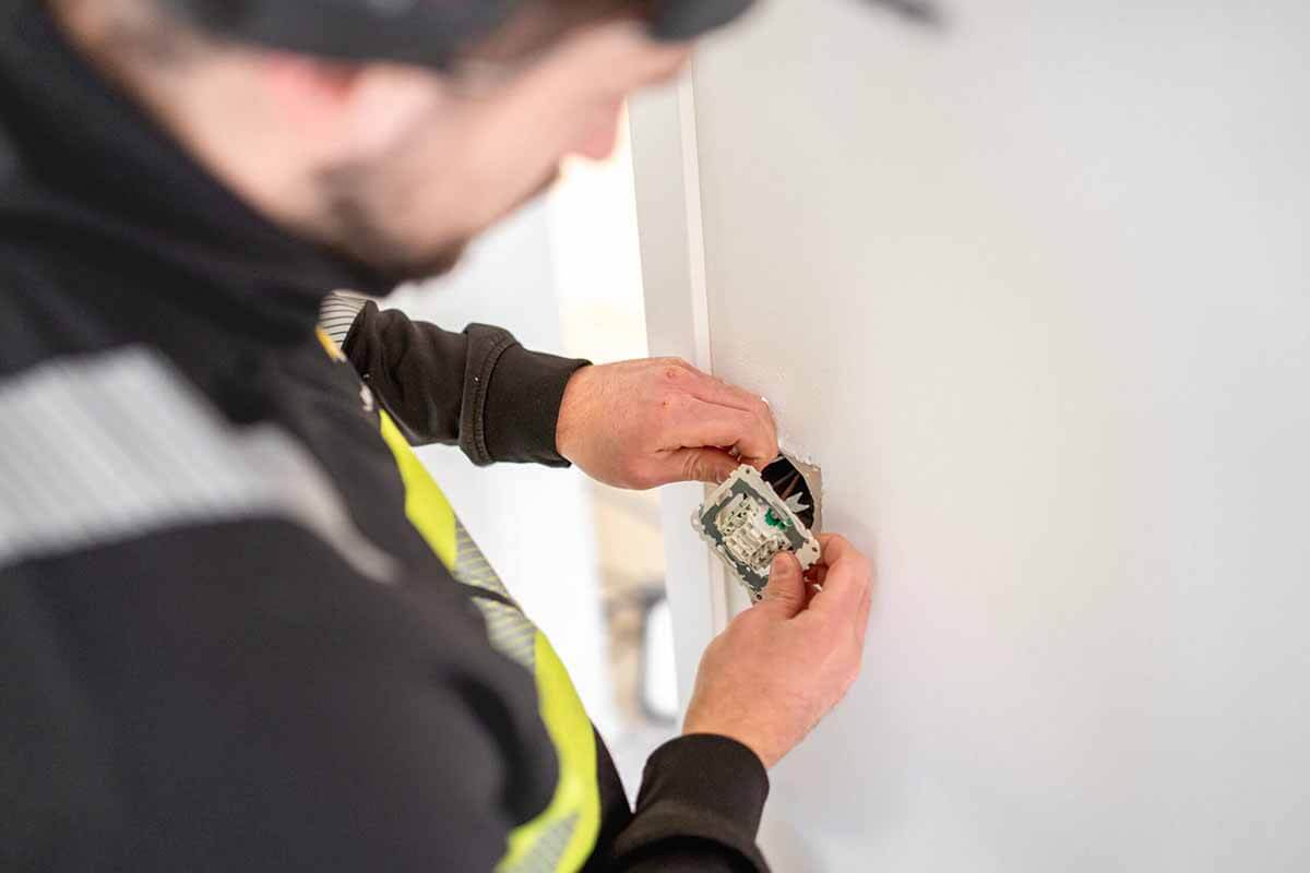 IG Elektriska en del av Elkedjan i Hultsfred