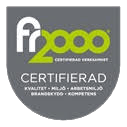 IG Elektriska är FR2000 certifierade